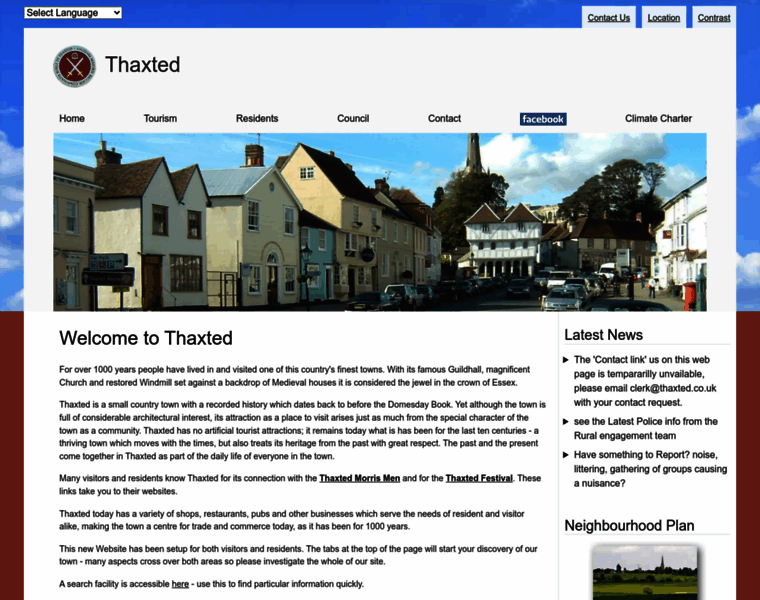 Thaxted.co.uk thumbnail