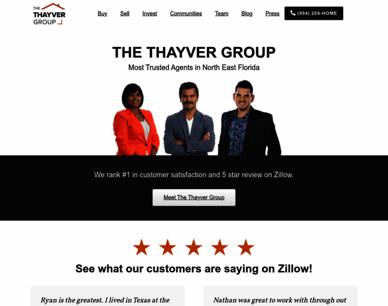 Thayvergroup.com thumbnail
