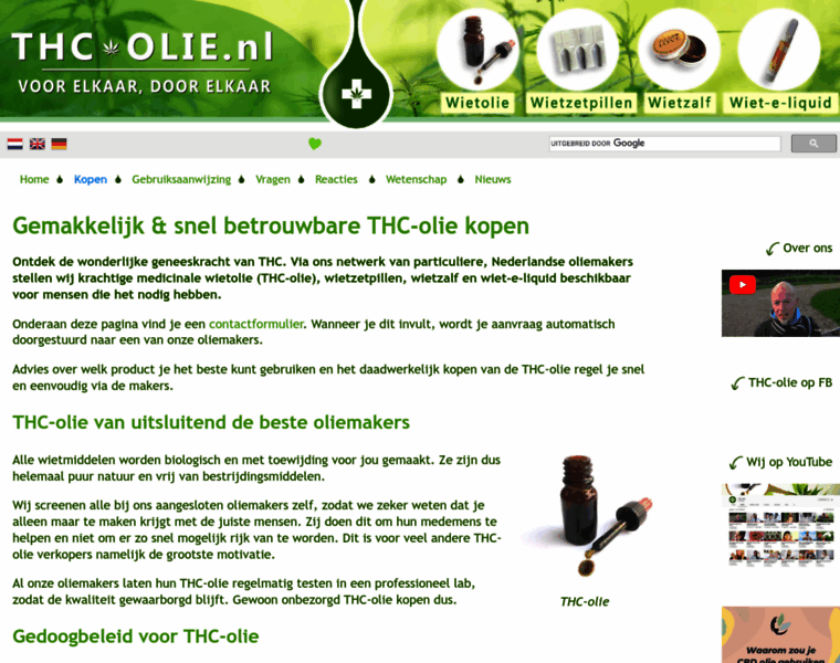 Thc-olie.nl thumbnail