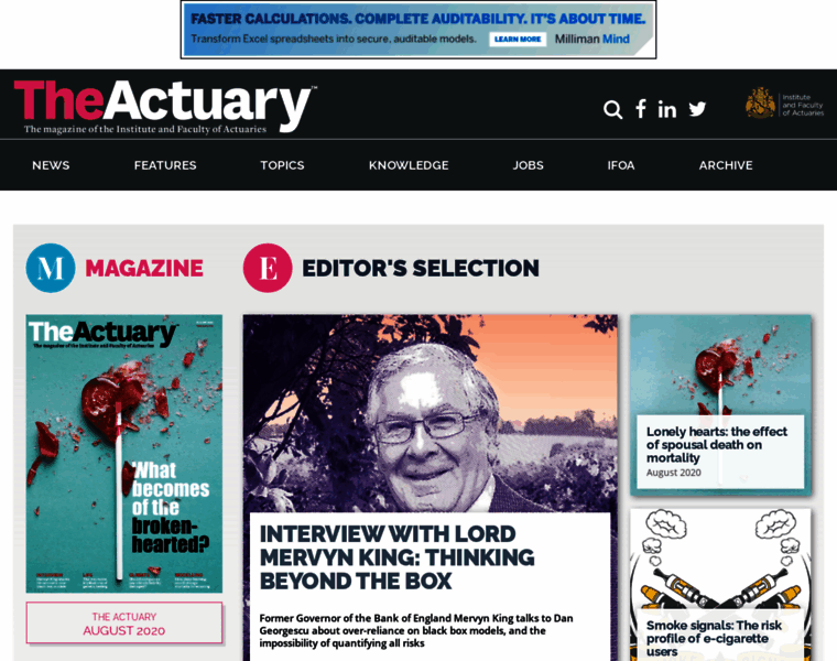 The-actuary.org.uk thumbnail