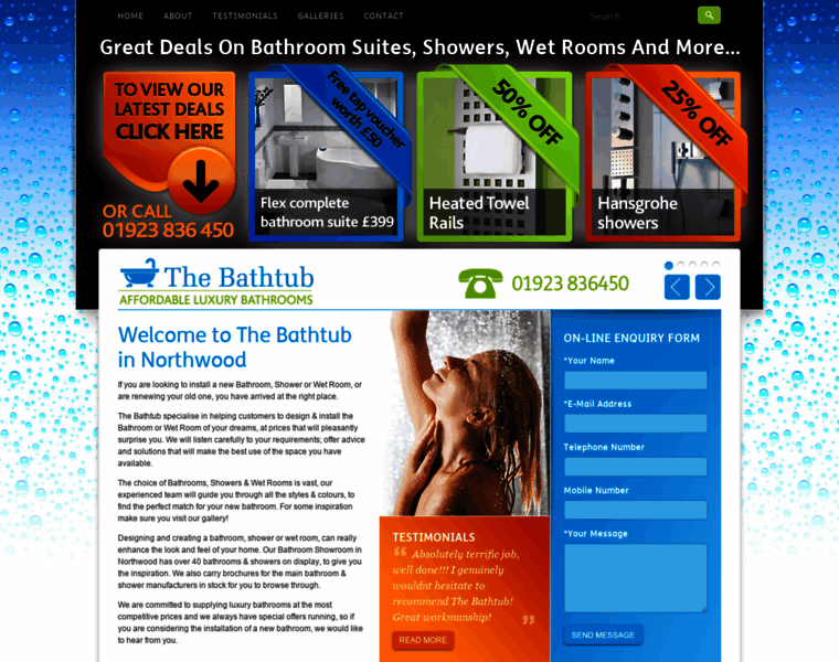 The-bathtub.co.uk thumbnail