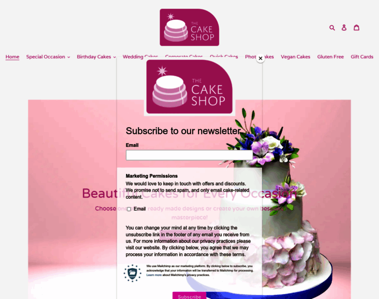 The-cakeshop.co.uk thumbnail