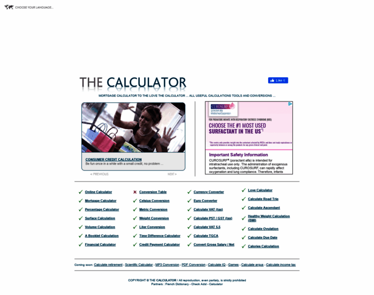 The-calculator.com thumbnail