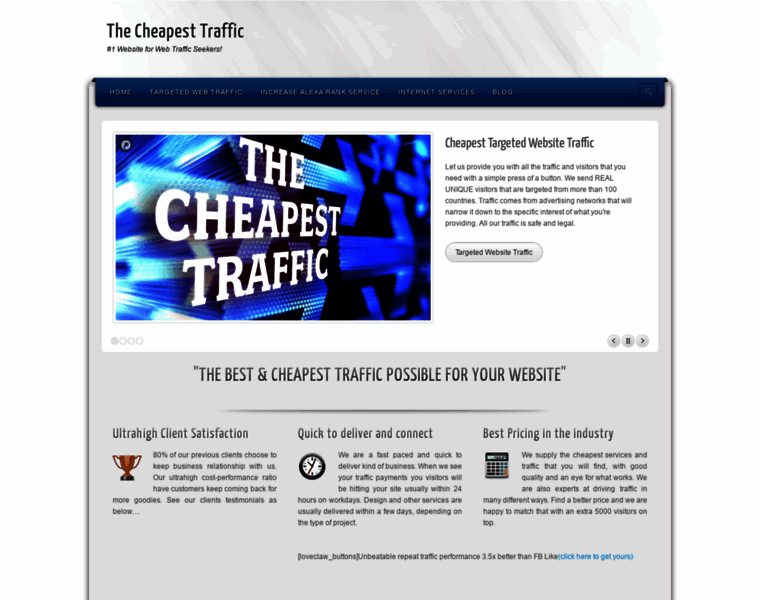 The-cheapest-traffic.com thumbnail