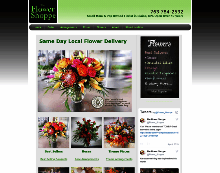 The-flower-shoppe.com thumbnail