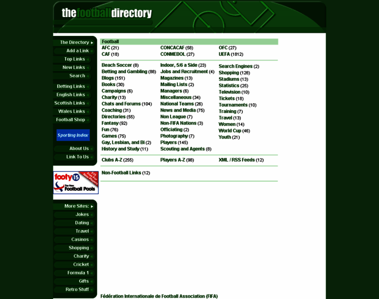 The-football-directory.co.uk thumbnail