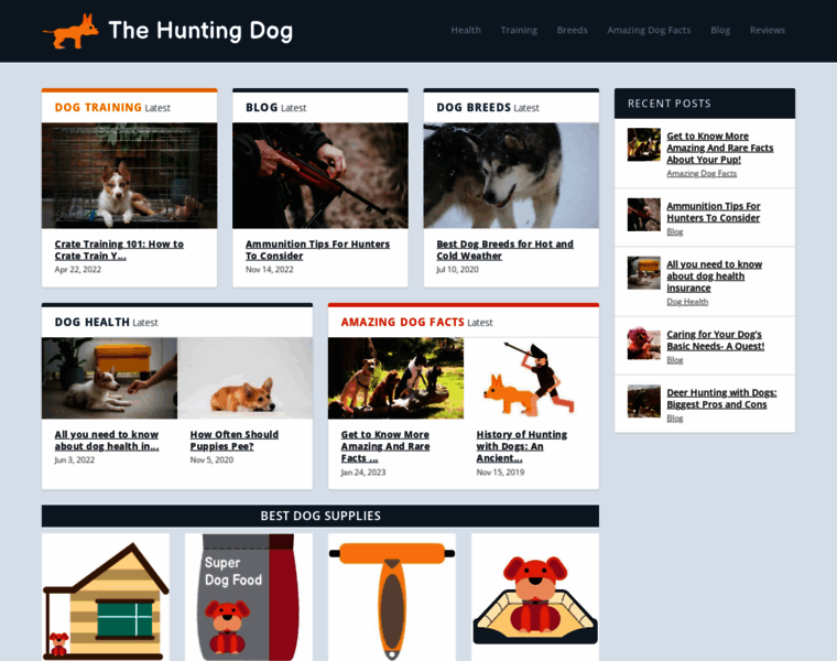 The-hunting-dog.com thumbnail