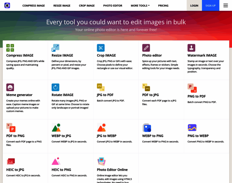 the-image-editor.com at WI. The fastest free web app for easy image ...