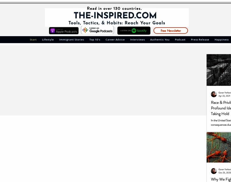 The-inspired.com thumbnail