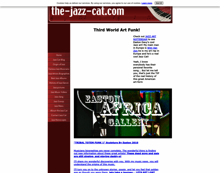 The-jazz-cat.com thumbnail