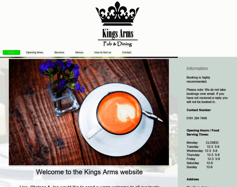 The-kings-arms.com thumbnail
