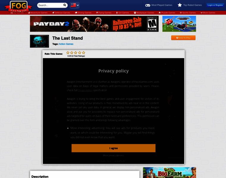 The-last-stand.freeonlinegames.com thumbnail