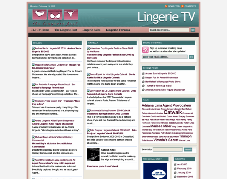 The-lingerie-post.tv thumbnail