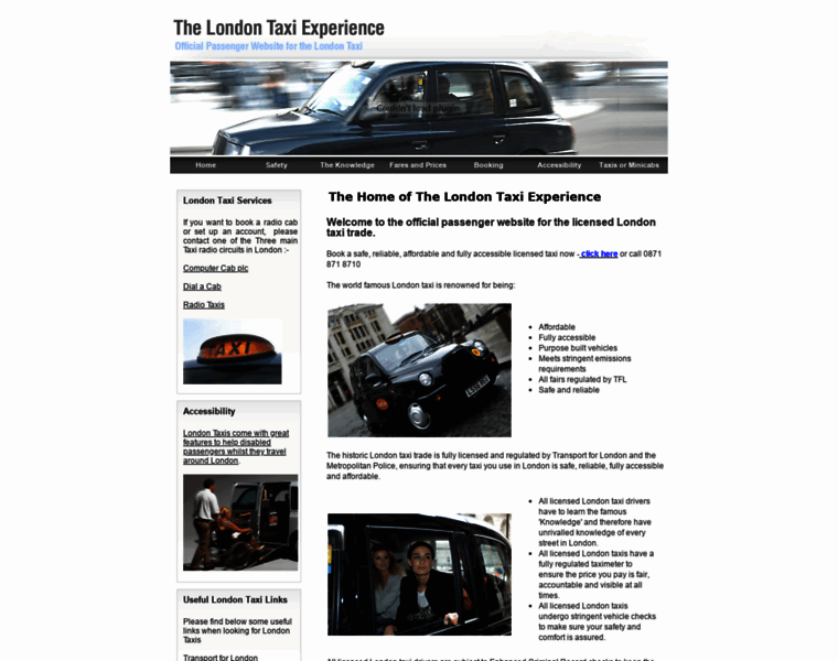 The-london-taxi.com thumbnail