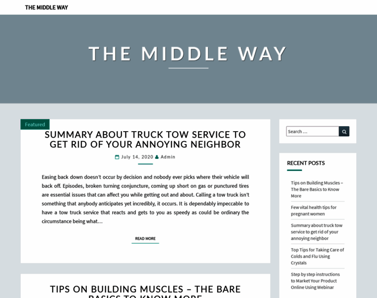 The-middle-way.org thumbnail