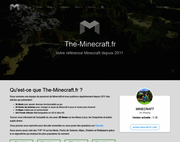 The-minecraft.fr thumbnail
