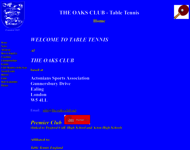 The-oaks-club.net thumbnail