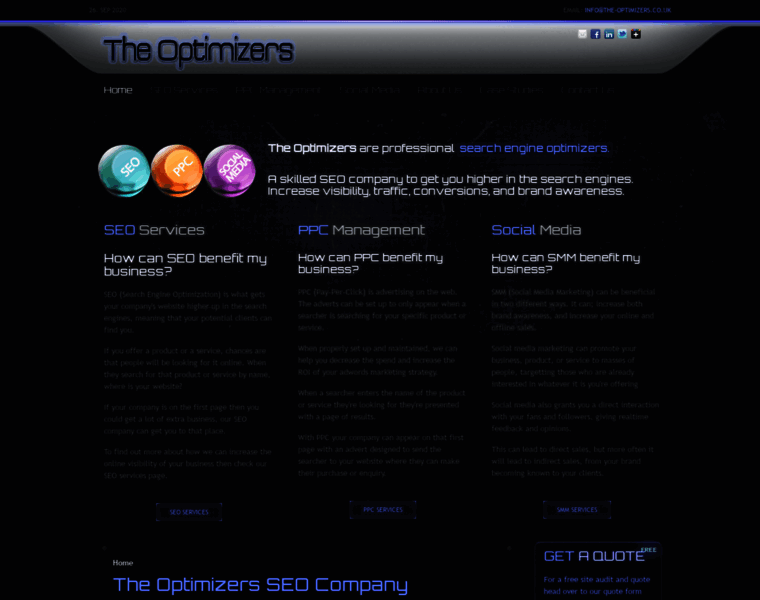 The-optimizers.co.uk thumbnail