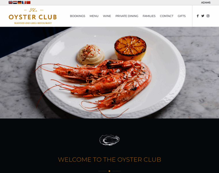 The-oyster-club.co.uk thumbnail