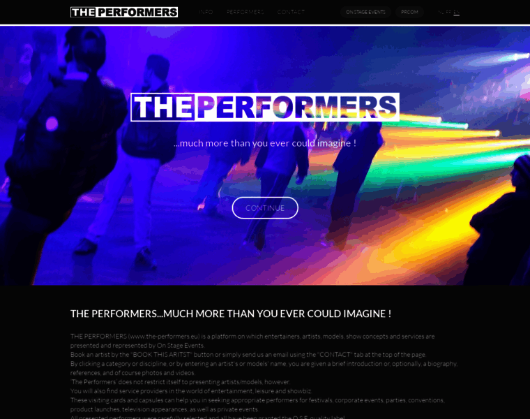 The-performers.eu thumbnail