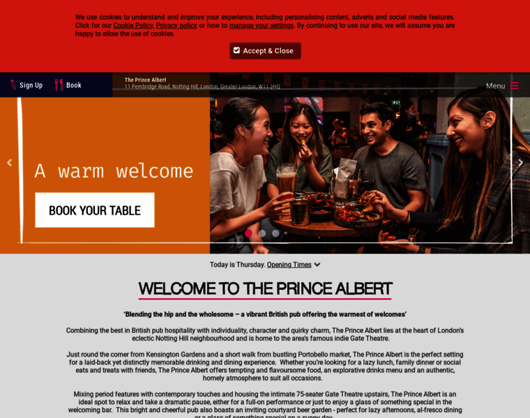 The-prince-albert.co.uk thumbnail