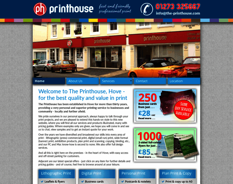 The-printhouse.com thumbnail