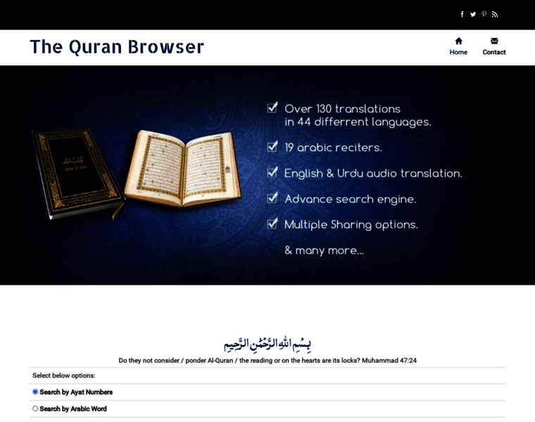 The-quran.org thumbnail