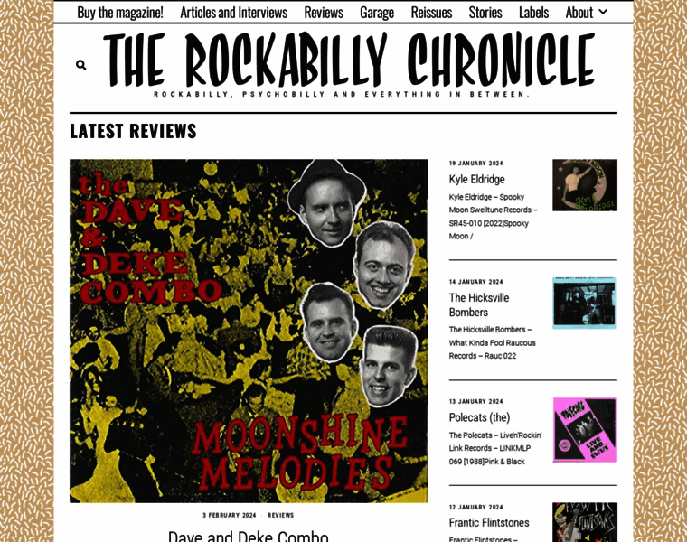 The-rockabilly-chronicle.com thumbnail