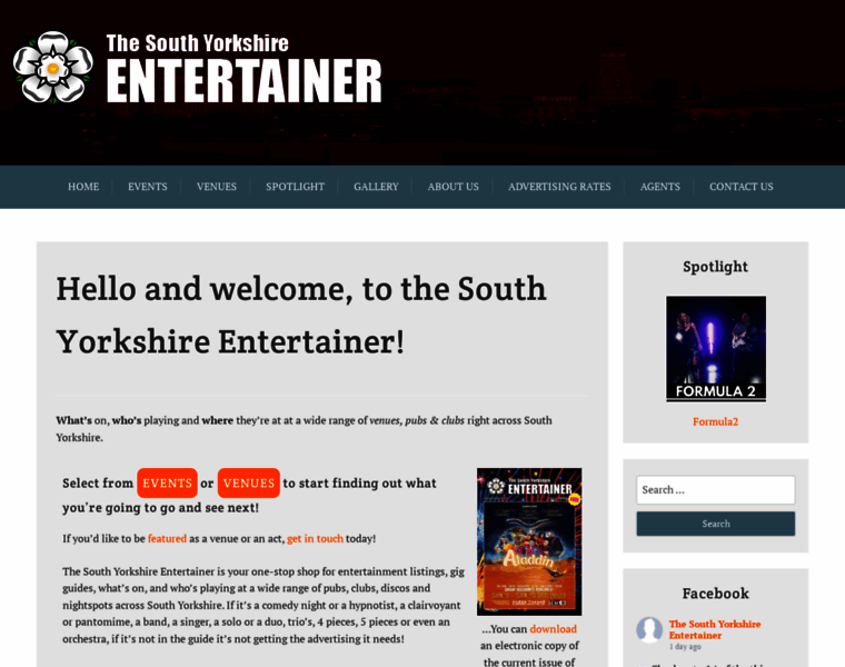 The-south-yorkshire-entertainer.co.uk thumbnail