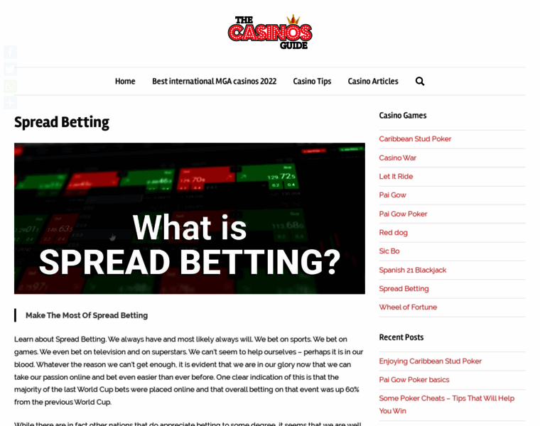 The-spread-betting-guide.com thumbnail