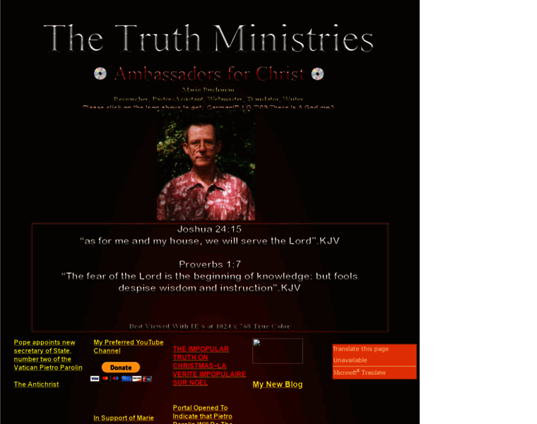 The-truth-ministries.us thumbnail