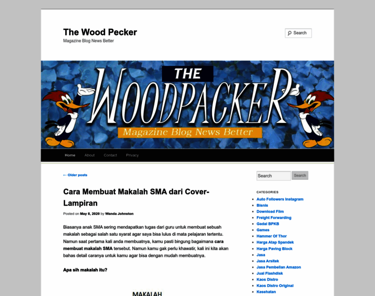 The-woodpecker.com thumbnail