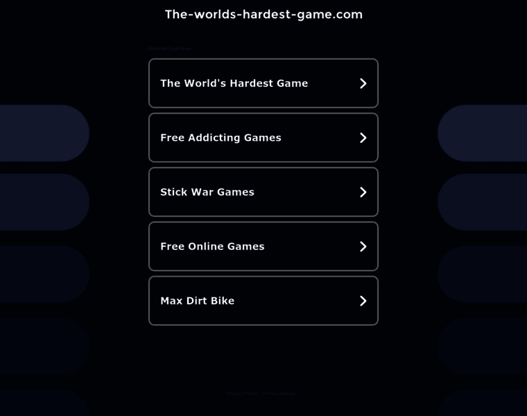 The-worlds-hardest-game.com thumbnail