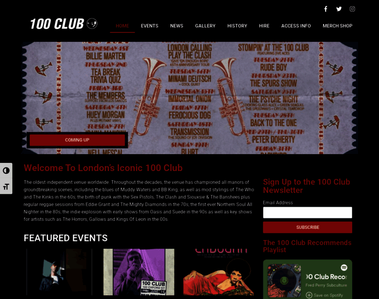 The100club.co.uk thumbnail