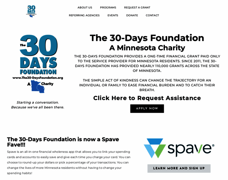 The30-daysfoundation.org thumbnail