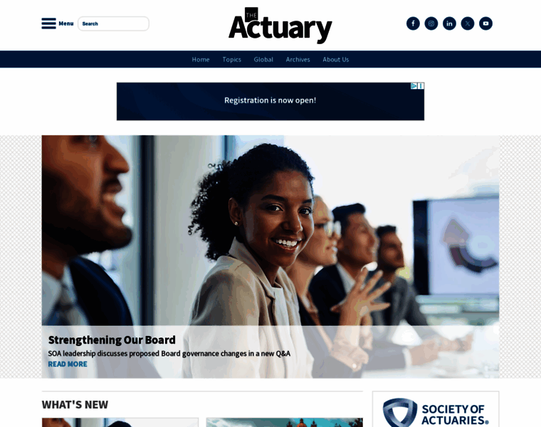 Theactuarymagazine.com thumbnail Theactuarymagazine.com thumbnail