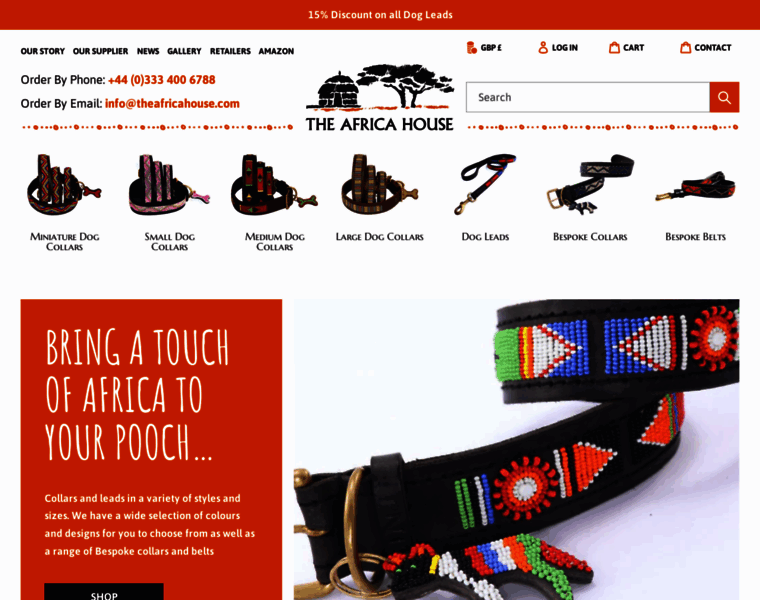 Theafricahouse.com thumbnail