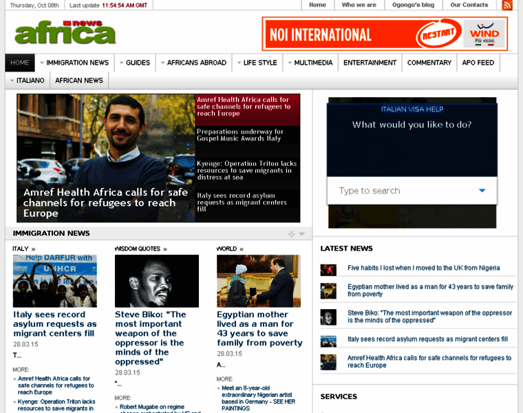 Theafricanews.com thumbnail