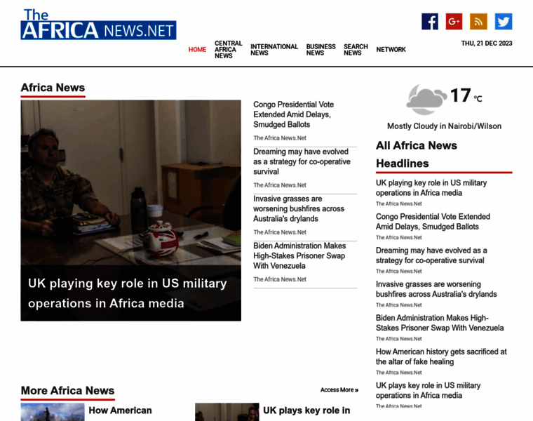 Theafricanews.net thumbnail
