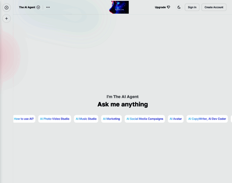 Theaiagent.live thumbnail