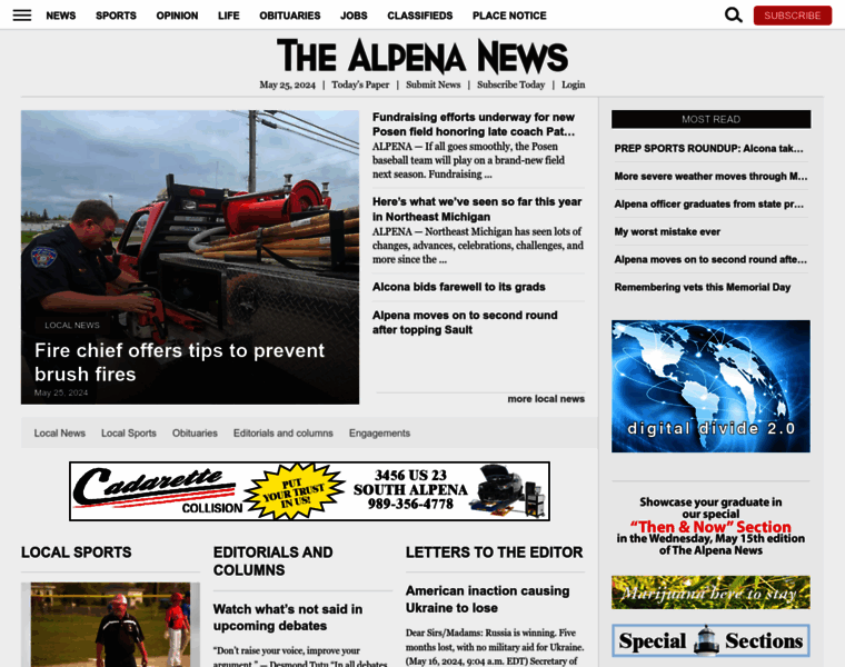 Thealpenanews.com thumbnail
