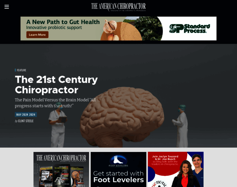 Theamericanchiropractor.com thumbnail