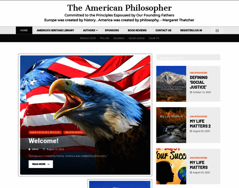 Theamericanphilosopher.com thumbnail