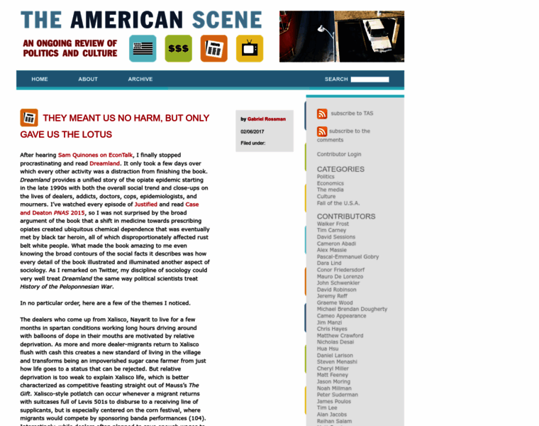Theamericanscene.com thumbnail