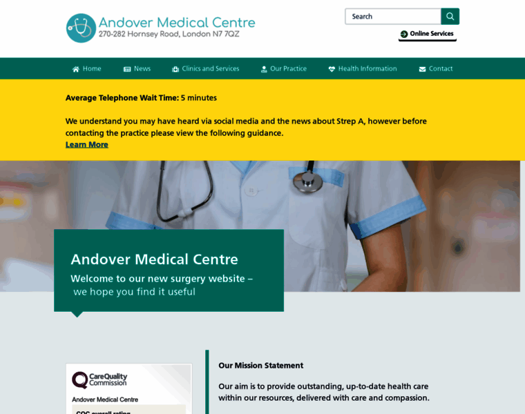 Theandovermedicalcentre.co.uk thumbnail