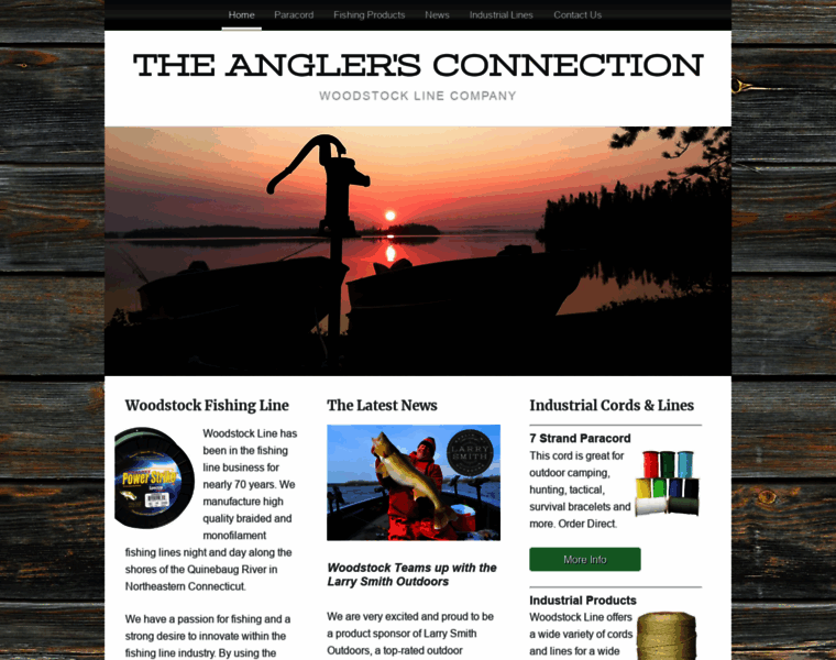 Theanglersconnection.com thumbnail