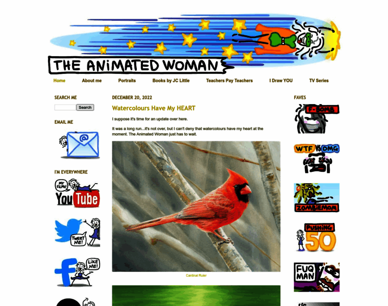 Theanimatedwoman.com thumbnail