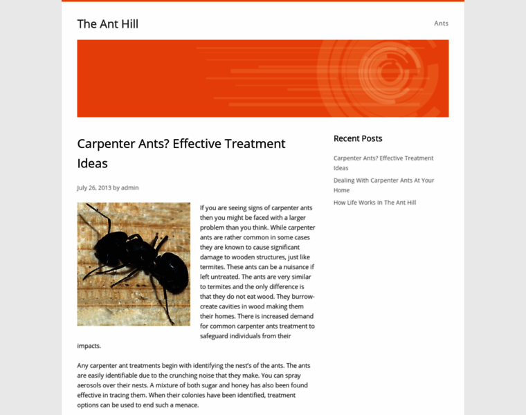 Theanthill.ca thumbnail