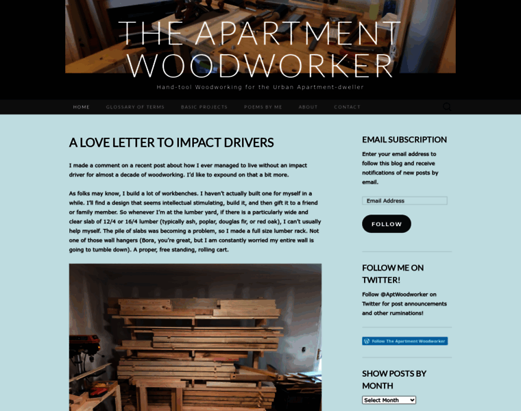 Theapartmentwoodworker.com thumbnail