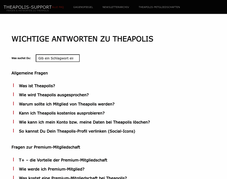 Theapolis-support.de thumbnail